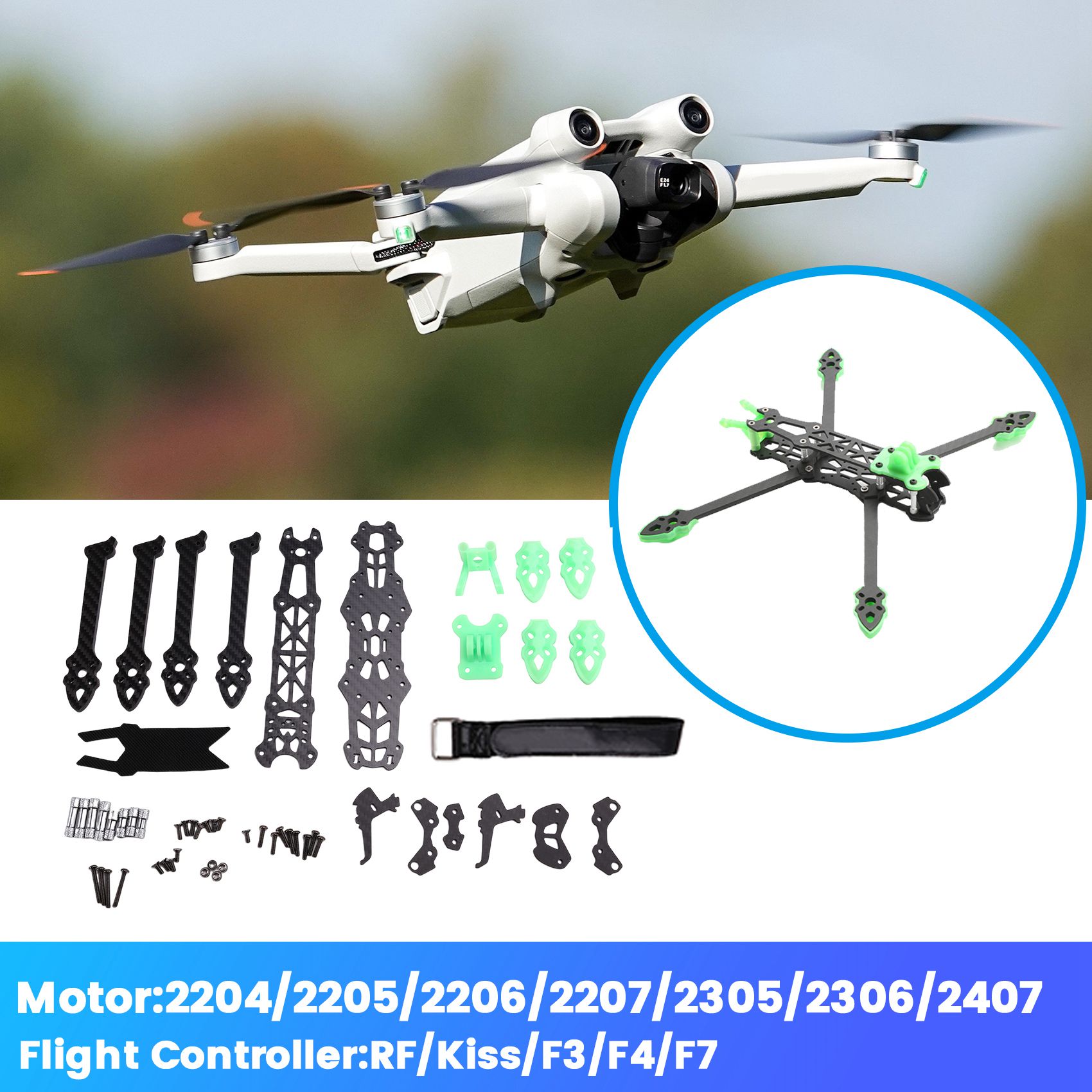 YSUN-MARK4-HD Mark 4 HD 5Inch  - đánh giá và giá Drone Kit Fpv